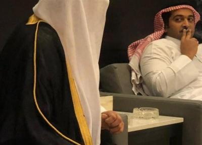 دوستی سفیر سعودی با شیخ قطر با روشن کردن سیگار