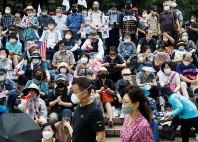 تظاهرات ضد دولتی در کره جنوبی شدت گرفت